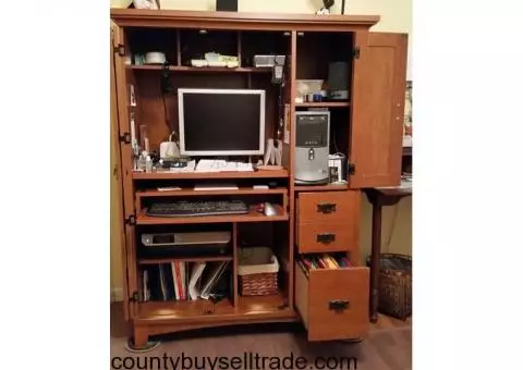 Office in a Cabinet